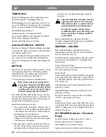 Предварительный просмотр 42 страницы Stiga Park PRESIDENT Instruction Manual