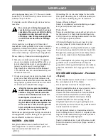 Предварительный просмотр 85 страницы Stiga Park PRESIDENT Instruction Manual