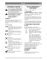 Предварительный просмотр 121 страницы Stiga Park PRESIDENT Instruction Manual