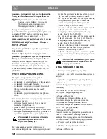 Предварительный просмотр 126 страницы Stiga Park PRESIDENT Instruction Manual