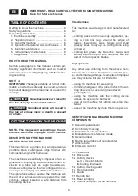 Preview for 17 page of Stiga SBC 425 H Operator'S Manual