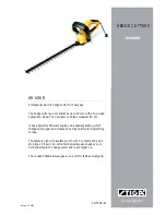 Preview for 1 page of Stiga SH 606 R Specifications