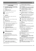 Предварительный просмотр 75 страницы Stiga SNOW CRYSTAL Instructions For Use Manual