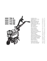 Stiga SRC 750 G Operating Instructions Manual preview