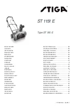 Stiga ST 1151 E Instruction Manual preview