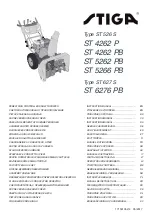 Предварительный просмотр 1 страницы Stiga ST 4262 PB Instruction Manual