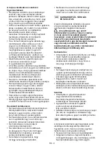 Предварительный просмотр 186 страницы Stiga ST 4262 PB Instruction Manual