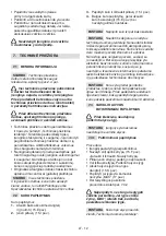 Предварительный просмотр 225 страницы Stiga ST 4262 PB Instruction Manual