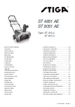 Stiga ST 4851 AE Instruction Manual preview