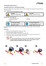 Предварительный просмотр 29 страницы Stiga Stig 1200 Instruction Manual