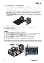 Предварительный просмотр 51 страницы Stiga Stig 1200 Instruction Manual