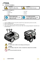 Предварительный просмотр 54 страницы Stiga Stig 1200 Instruction Manual