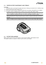 Предварительный просмотр 57 страницы Stiga Stig 1200 Instruction Manual