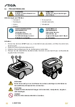 Предварительный просмотр 122 страницы Stiga Stig 1200 Instruction Manual