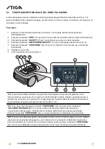 Предварительный просмотр 180 страницы Stiga Stig 1200 Instruction Manual