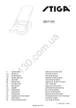 Предварительный просмотр 2 страницы Stiga SWP 335 Operator'S Manual