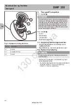 Предварительный просмотр 35 страницы Stiga SWP 335 Operator'S Manual