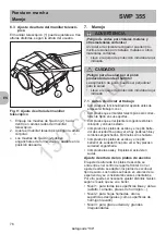 Предварительный просмотр 77 страницы Stiga SWP 335 Operator'S Manual