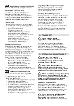 Preview for 16 page of Stiga TI 48 LI Operator'S Manual