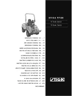 Stiga TITAN 740 D Instructions For Use Manual preview