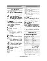 Preview for 123 page of Stiga TITAN 740 DC Instructions For Use Manual