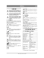 Preview for 207 page of Stiga TITAN 740 DC Instructions For Use Manual