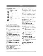 Preview for 209 page of Stiga TITAN 740 DC Instructions For Use Manual