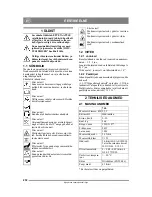 Preview for 252 page of Stiga TITAN 740 DC Instructions For Use Manual