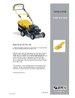 Preview for 1 page of Stiga TURBO 45 S COMBI RENTAL Specification