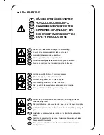 Preview for 2 page of Stiga VBF 40 Operating Instructions Manual