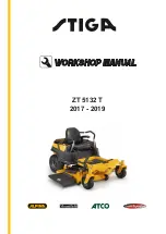 Preview for 1 page of Stiga ZT 5132 T Workshop Manual