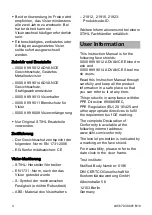 Preview for 6 page of Stihl 0000 889 9012 ADVANCE Etched mesh Instruction Manual