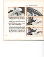 Предварительный просмотр 26 страницы Stihl 15 Instruction Manual / Owners Manual