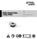 Предварительный просмотр 1 страницы Stihl 40037102122 Manual