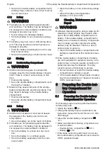 Предварительный просмотр 14 страницы Stihl ADA 700 Instruction Manual