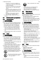 Предварительный просмотр 77 страницы Stihl ADA 700 Instruction Manual