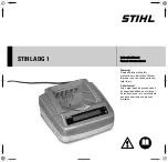 Preview for 1 page of Stihl ADG 1 Instruction Manual