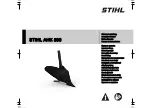 Preview for 1 page of Stihl AHK 800 Instruction Manual