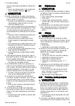 Предварительный просмотр 45 страницы Stihl AL 101 Instruction Manual