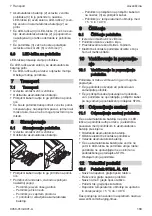 Предварительный просмотр 189 страницы Stihl AL 101 Instruction Manual