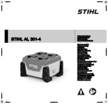 Preview for 1 page of Stihl AL 301-4 Instruction Manual