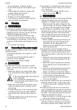 Предварительный просмотр 12 страницы Stihl AL 301 Instruction Manual