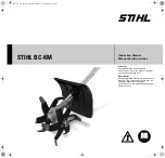 Предварительный просмотр 1 страницы Stihl BC-KM Instruction Manual