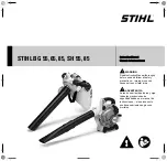 Preview for 1 page of Stihl BG 55 Instruction Manual