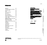 Предварительный просмотр 122 страницы Stihl BGA 85 Instruction Manual