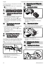 Предварительный просмотр 22 страницы Stihl BGA 86 Instruction Manual