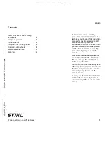 Preview for 3 page of Stihl Cutquik TS-420 Instruction Manual