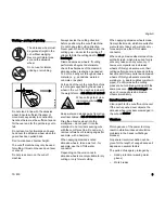 Предварительный просмотр 11 страницы Stihl Cutquik TS 800 Instruction Manual