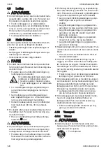 Preview for 120 page of Stihl FA040115704 Instruction Manual