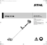 Предварительный просмотр 1 страницы Stihl FC 100 Instruction Manual